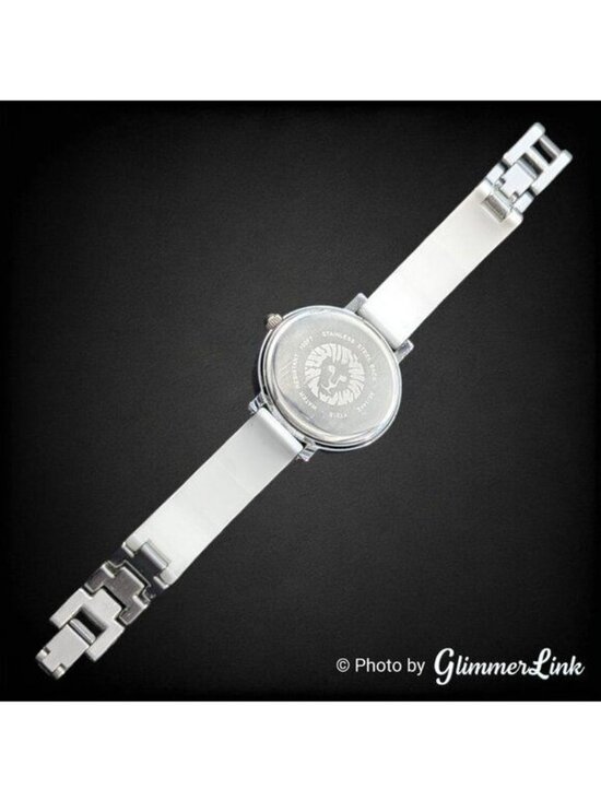 Anne Klein AK1443 White Ceramic Collection Clear Crystals Ladies Watch main image 6